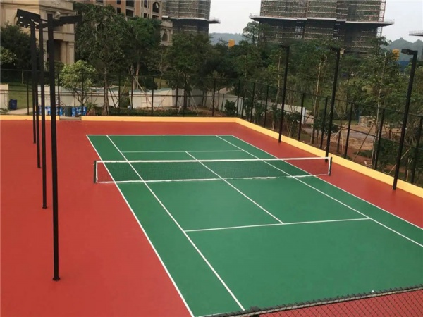 沈阳新民市塑胶篮球场球场材料 - 价格